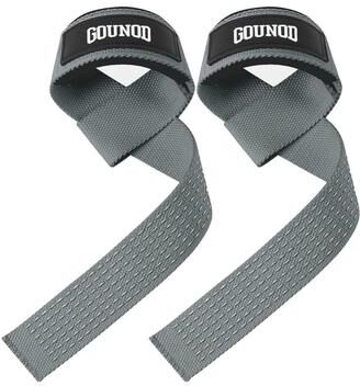 Uplifted Goods Weightlifting Wrist Straps With Anti Slip Silicone f