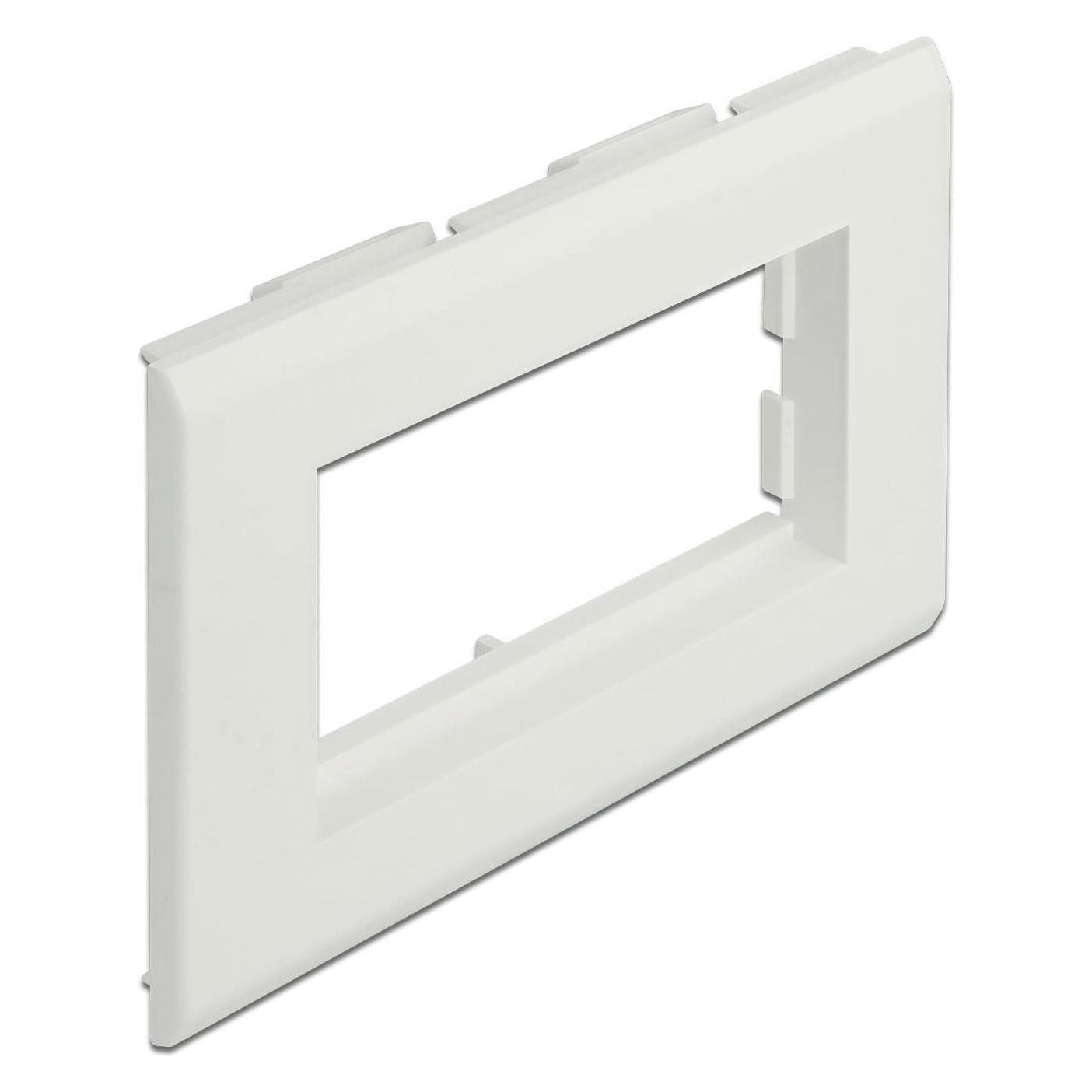 Delock Easy 45 Modulträger für Geräteeinbaukanal 130 x 80 mm (13 cm) (81316)