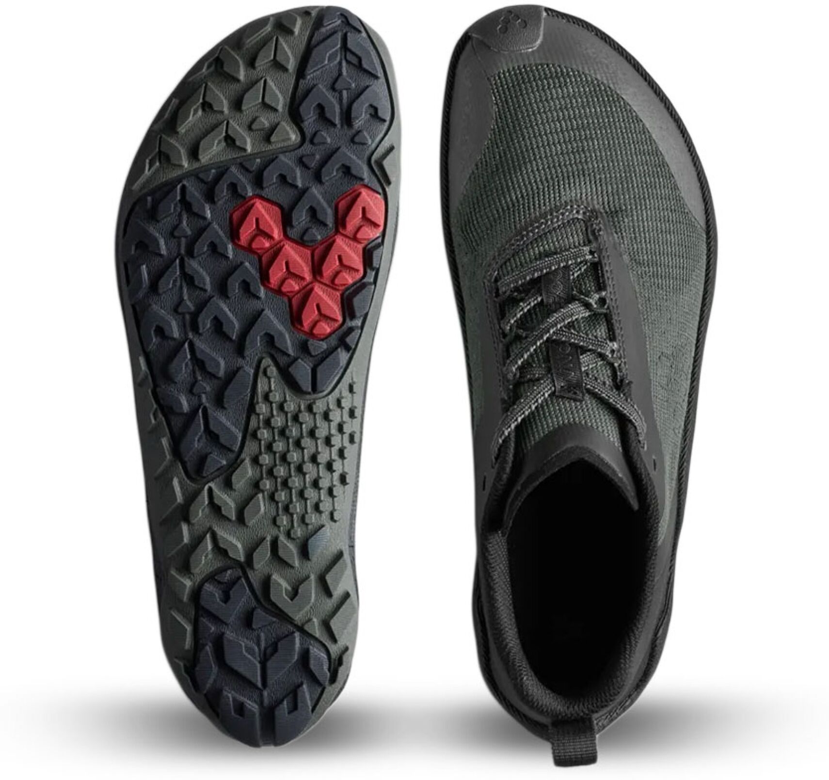 Vivobarefoot Trail Flow -maastojuoksukengät (miehet) - Dark Shadow, 41