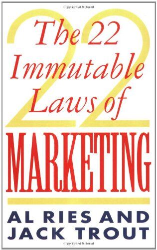 Al Ries - 22 Immutable Laws of Marketing - Preis vom 13.10.2026 11:25:28 h
