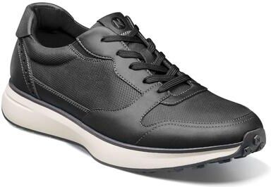 Nunn Bush Kore Swift Moc Toe U-Bal Sneaker - Mens 10 Black Oxford W