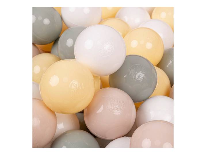 KiddyMoon Bällebad-Bälle ZK7 (Baby Plastikbälle Spielbälle, 700-St), Made in Europe