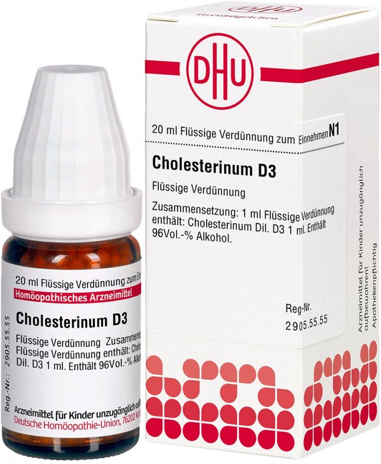 DHU Cholesterinum D3 Dilution 20ml