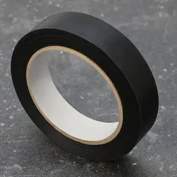 Fälzelband, Spezialpapier, Leinenstruktur 50 mm | schwarz