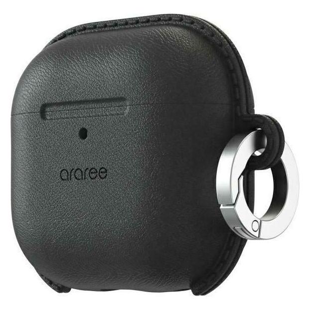 Araree etui Pops AirPods 4 czarny/black AR20-02189A (Kopfhörer Hülle) (AR20-02189A)