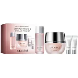 64ml SENSAI CELLULAR PERFORMANCE Deep Moisturising & Eye Care Trial Set (Cream 40ml + Lotion 20ml + Eye Cream 2ml + Eye Balm 2ml)