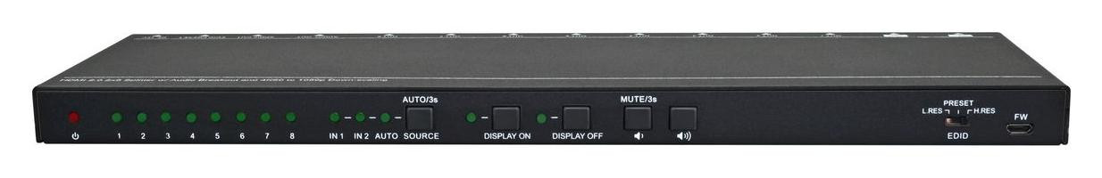VivoLink VLHDMISP2X8 2x8 matrixschakelaar