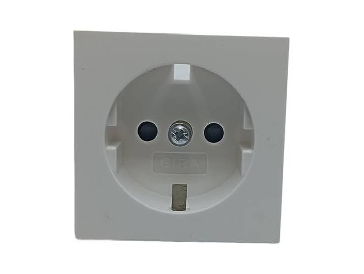 GIRA 492003 Afdekking Schuko stopcontact systeem 55 zuiver wit