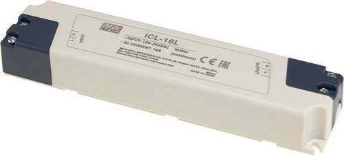 MEAN WELL ICL-16L MW MEANWELL Einschaltstrombegrenzer Serie: ICL-16R/L für induktive und kapazitive Lasten Grau, Blau