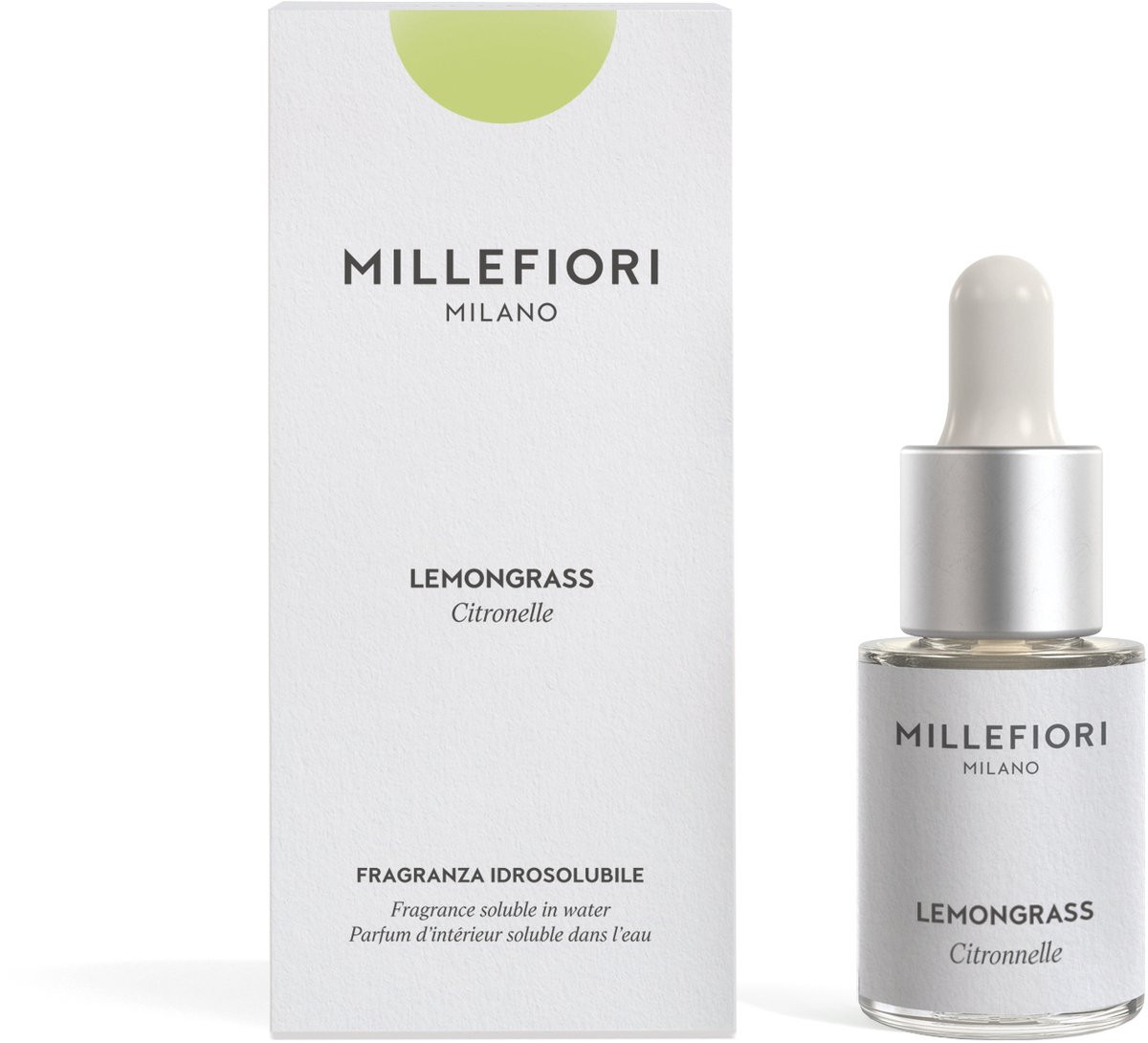 Millefiori Milano Geurolie voor Aroma Diffuser - Lemon Grass - 15 ml