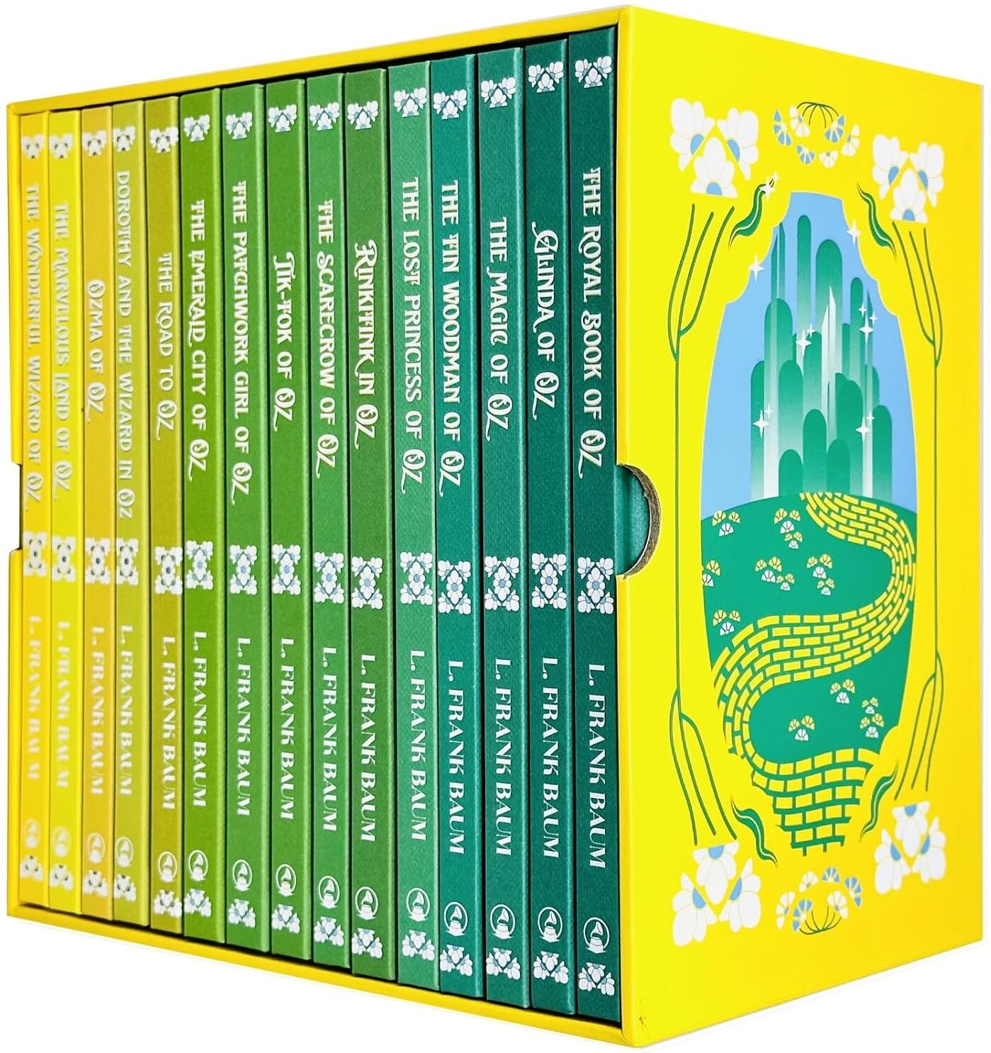 The Wizard of Oz: The Complete Collection by L. Frank Baum 15 Books Box Set - Ages 12+ - Hardback Classic Editions