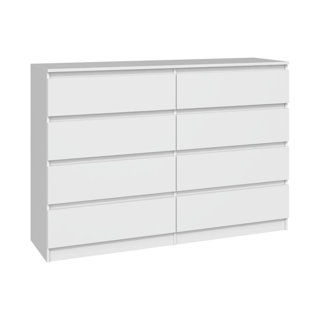 CDF Kommode, Weiß, Holzwerkstoff, 138x97x40 cm, Wohnzimmer, Kommoden & Sideboards, Kommoden