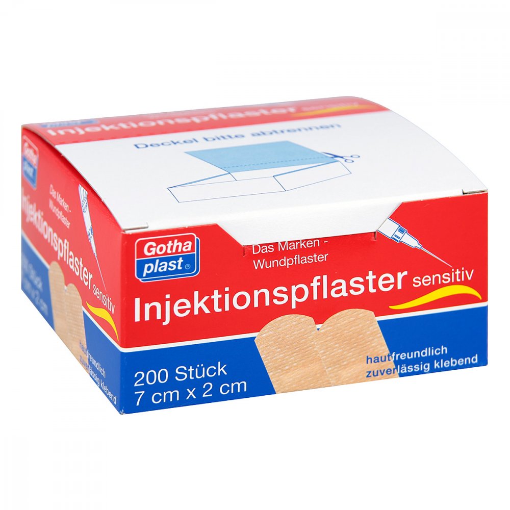 Gothaplast GmbH Gothaplast Injektionspfl.sensitiv 2x7 cm 00820950