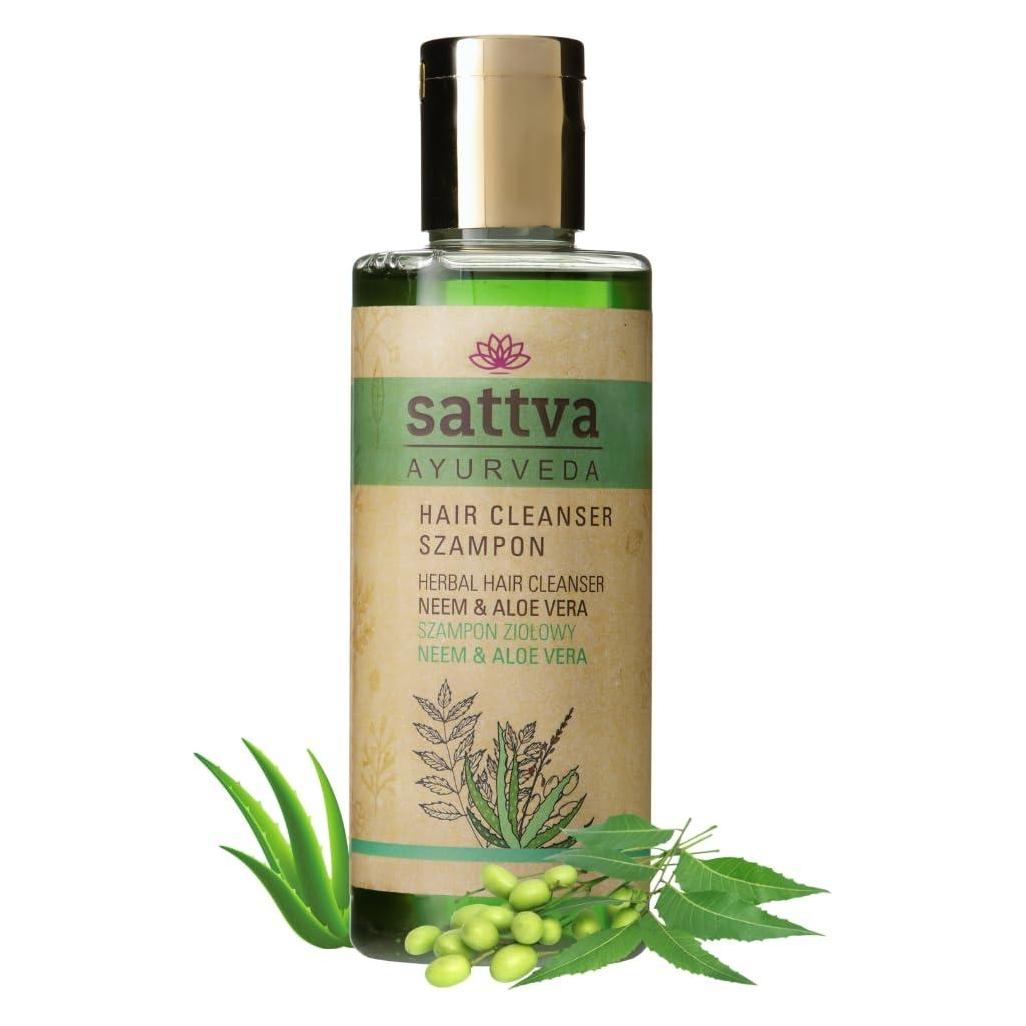 Sattva Ayurveda Shampoo Neem Aloe Vera (Flüssiges Shampoo, 210 ml) (25199724)