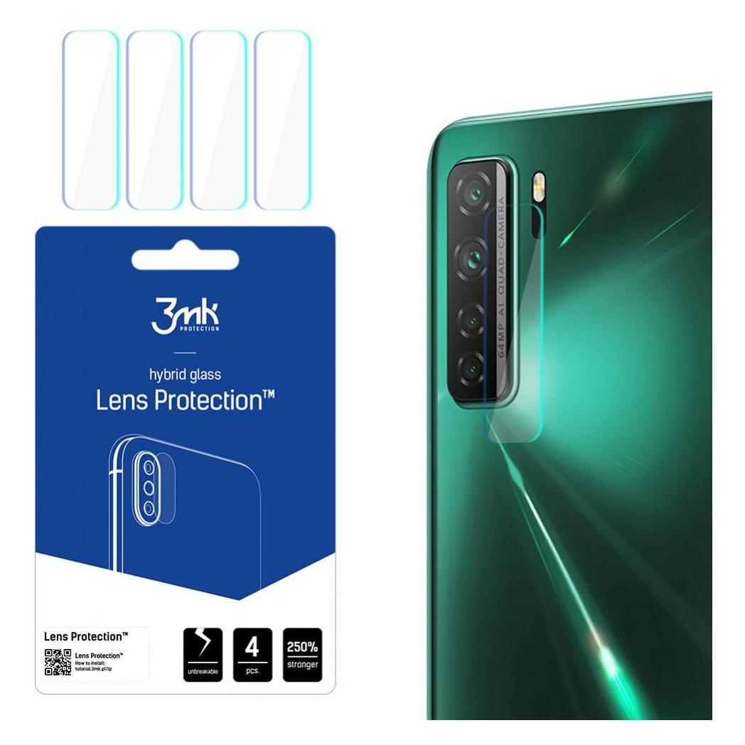 3MK Lens Protect Huawei P40 Lite 5G Ochrona na obiektyw aparatu 4szt (4 Stk., Huawei P40 Lite 5G) (5903108298322)
