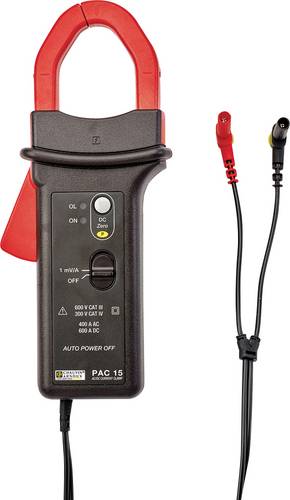 Chauvin Arnoux PAC 15 Stromzangenadapter Messbereich A/AC (Bereich): 0.5 - 400A Messbereich A/DC (Bereich): 0.5 - 600A