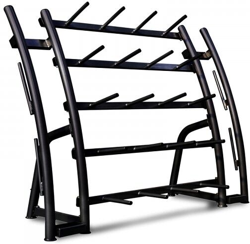 BodyMax CF730 20 Set Studio Barbell Rack - Black