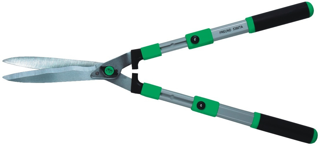 Freund Victoria heggenschaar met telescoop, bladlengte: 24 cm, totale lengte: 66 cm, telescooplengte: 86 cm