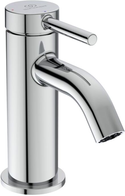 Ideal Standard Nuovo Waschtisch-Armatur BD958AA Ausldung 90 mm, mit Push-Open Ventil, Chrom