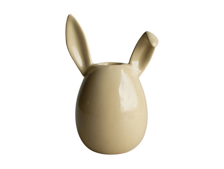 DBKD Rabbit kandelaar 13 cm Shiny yellow