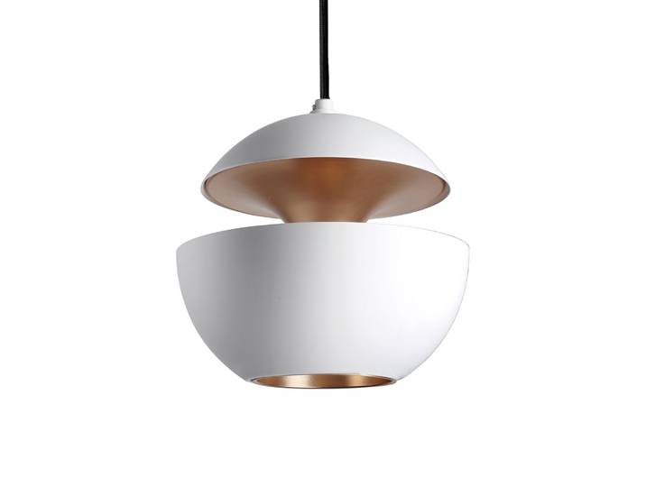 DCW éditions - Suspension Here Comes The Sun - Blanc - Aluminium - Designer Bertrand Balas