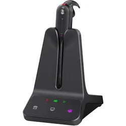 Yealink WH63 Teams (Kabellos, USB-C, Microsoft Teams), Office Headset, Schwarz
