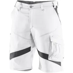 KÜBLER ACTIVIQ Shorts weiß/anthrazit 54 - 2450 5365-1097-54 - weiß/anthrazit