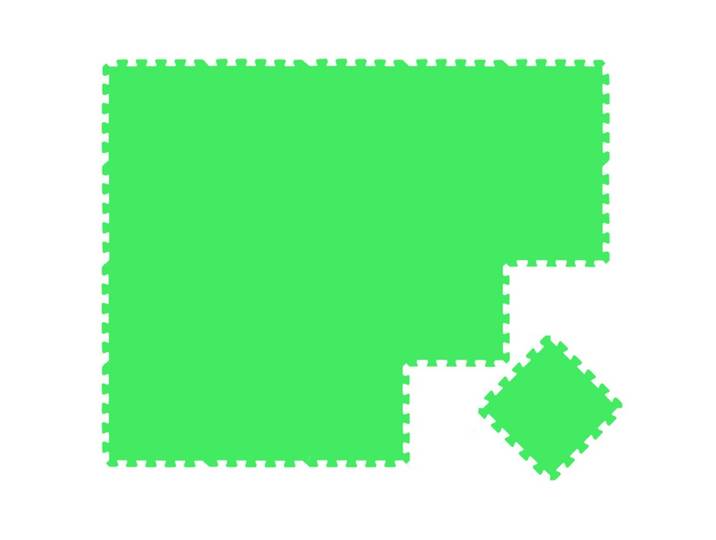 SPIELMATTE ab Null - 180/90/1 cm Puzzlematte Grün