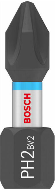 BOSCH Impact PH2 25 mm 25 pièces. Pour tournevis (2607002803)