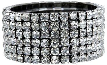 Sparkles Home Ashford Napkin Ring (Set of 4) - Charcoal