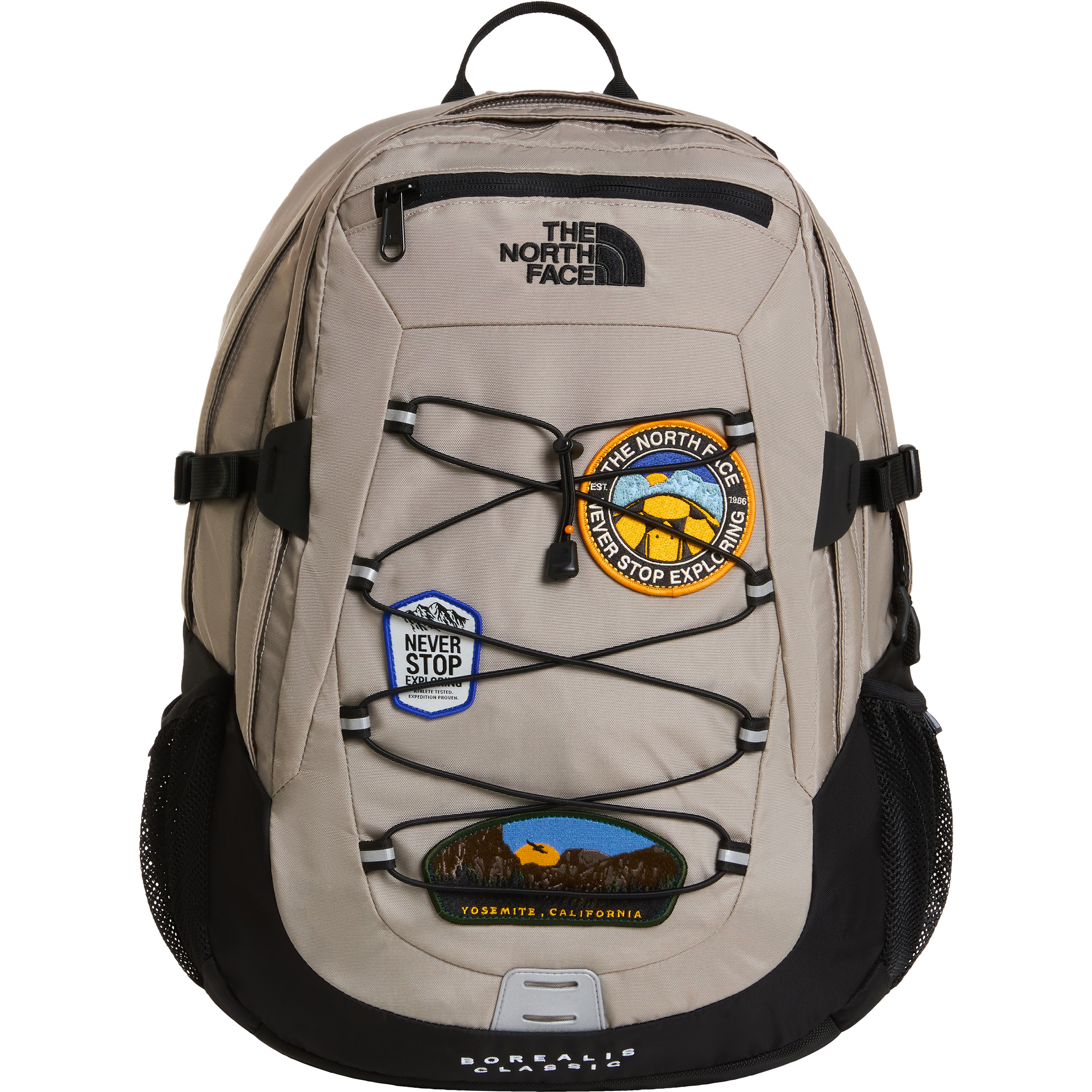 The North Face Borealis Classic Patch Daypacks beige Lifestyle Wasserabweisend