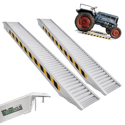 Baumarktplus TRUTZHOLM 2x Schwerlastrampe 3300 kg Länge 265 cm Alu Breite 35 cm Auffahrrampe für Baumaschinen PKW