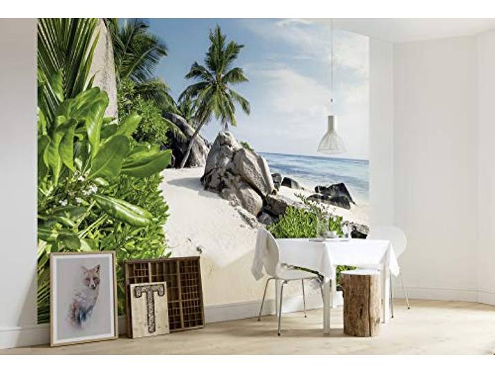 Komar Vlies Fototapete TAGTRÄUME Tapete, XXL, Dekoration, Natur, Landschaft, Schlafzimmer, Wohnzimmer, Büro, Flur Größe 450 x 280 cm (Breite x Höhe) SHX9-084