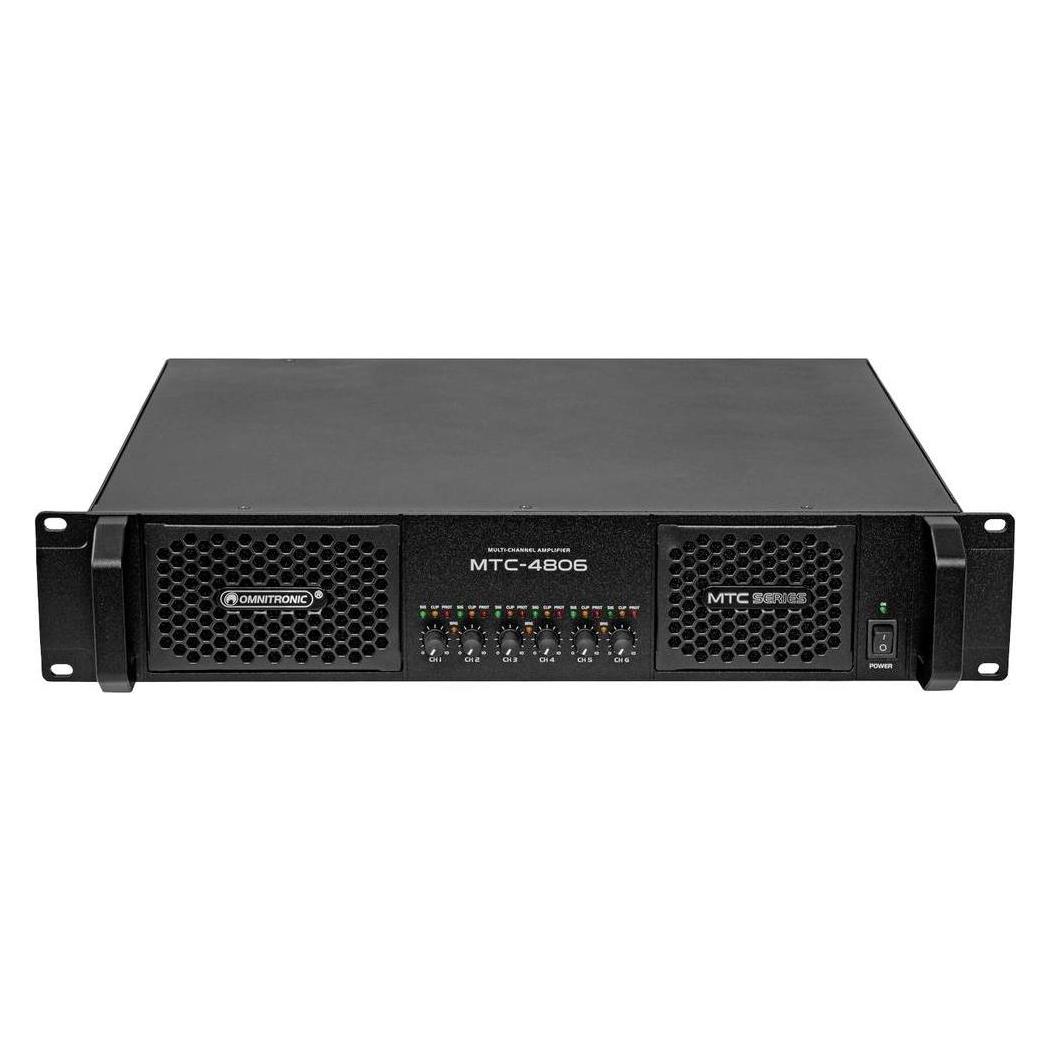 Omnitronic MTC-4806 6-Kanal Endstufe (Endstufe) (10452433)