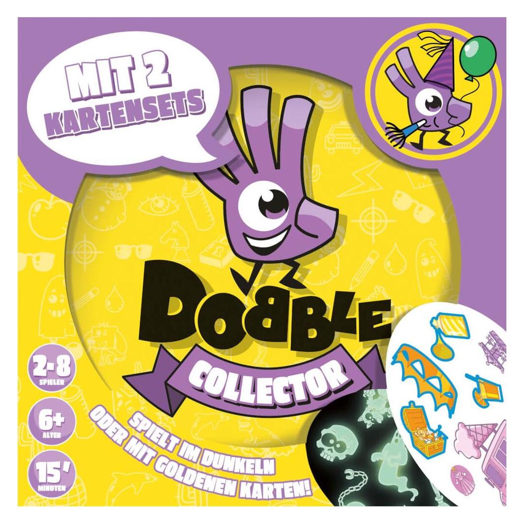 Asmodée ZYGD0020 - Dobble Collector, Kartenspiel, für 2-8 Spieler, ab 6 Jahren (DE-Ausgabe) (Deutsch, 2 - 8 Spieler) (ZYGD0020)