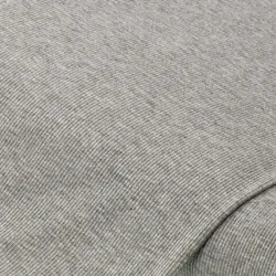 Feinripp-Jersey Uni, hellgrau