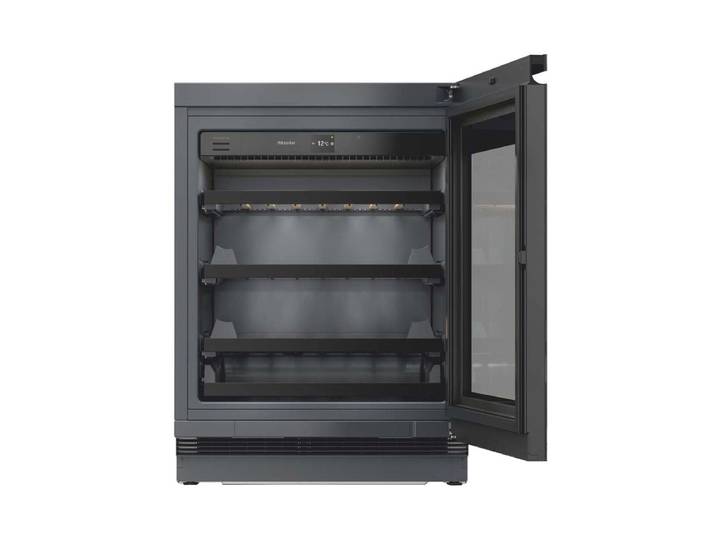Miele KWTUS 7054 F Weinschrank Obsidianschwarz rechts