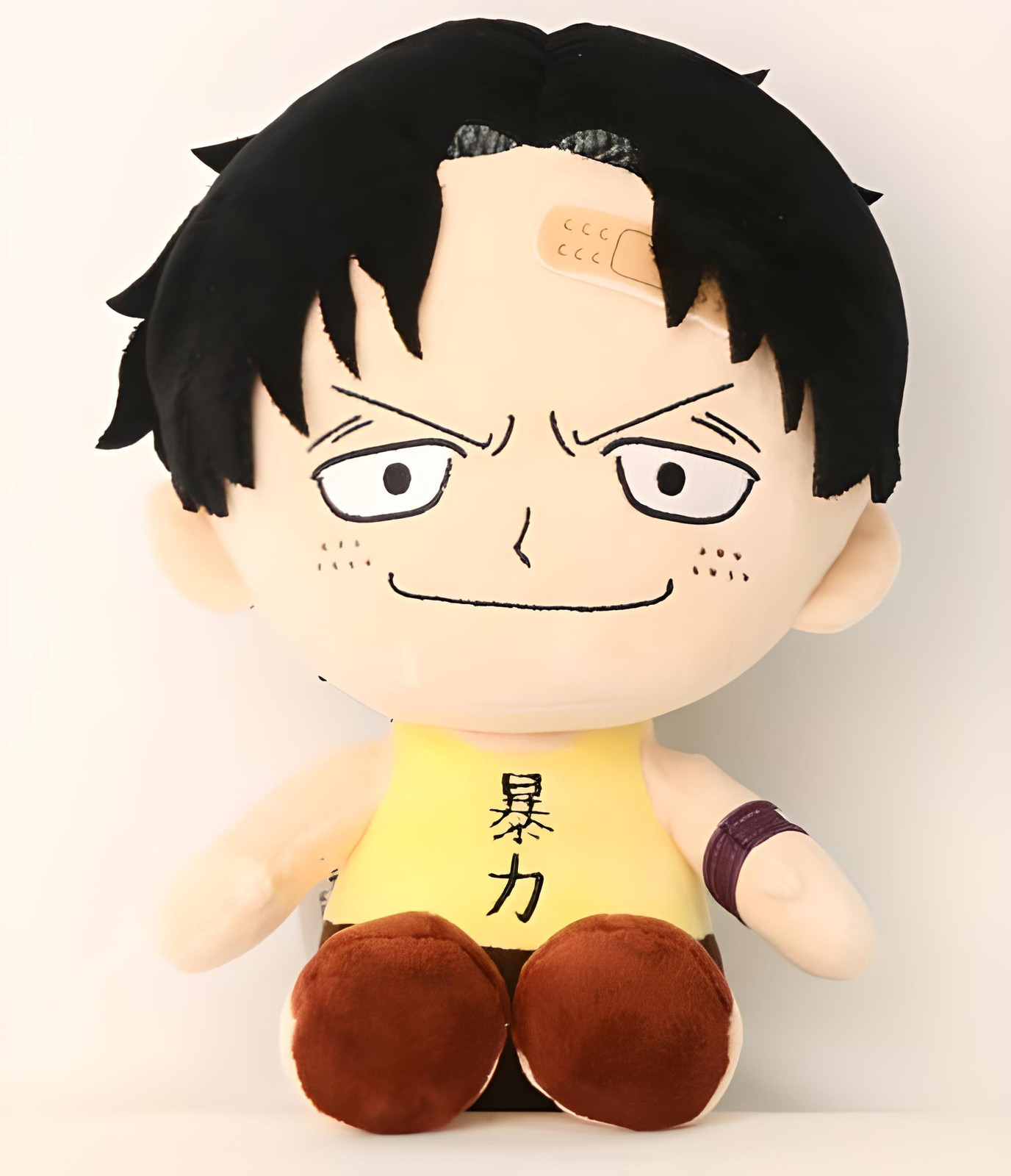 Sakami Merchandise One Piece pluche figuur Ace, 25 cm
