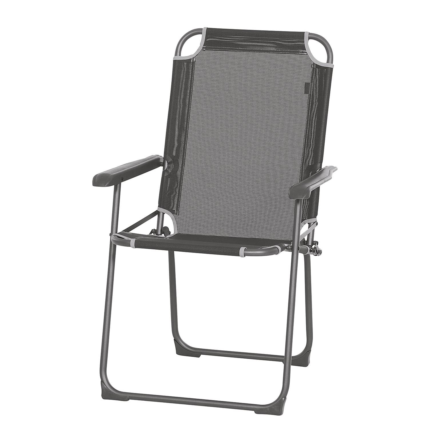 home24 Campingstoel Comfort grijs