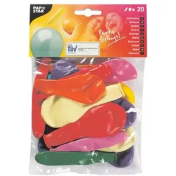 Papstar Luftballons mehrfarbig