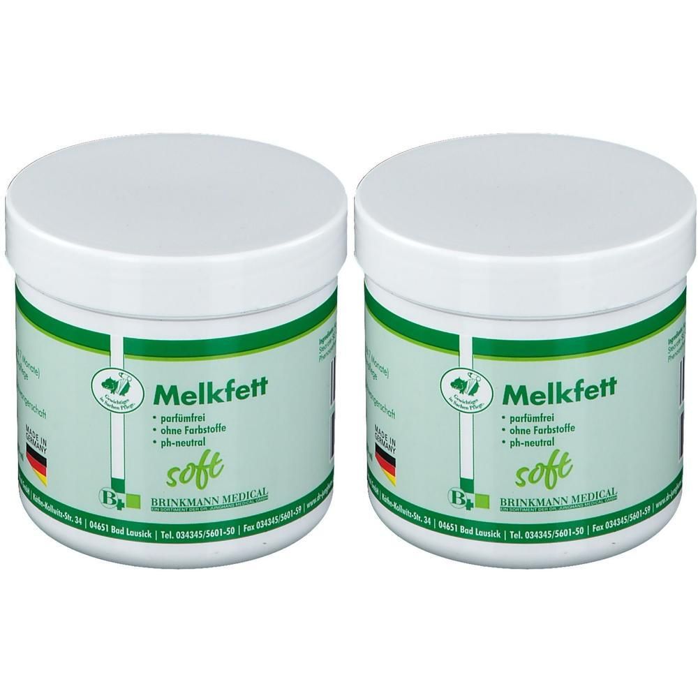 Melkfett Soft 2x 2x250 g Creme