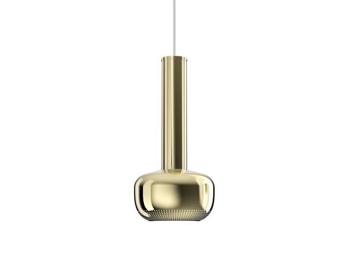 Louis Poulsen VL 56 Pendelleuchte Messing poliert