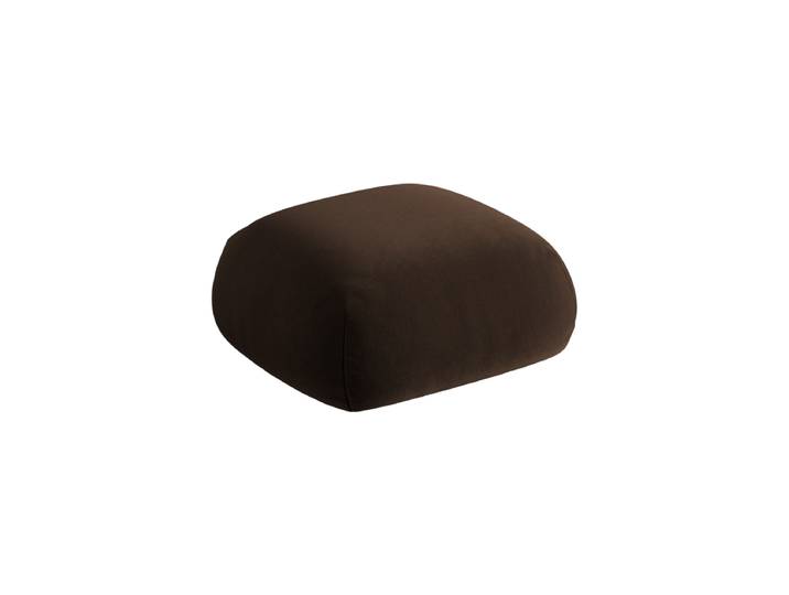 Design Sitzpouf Lony Samt Chocolat chosen by Bloomingloft
