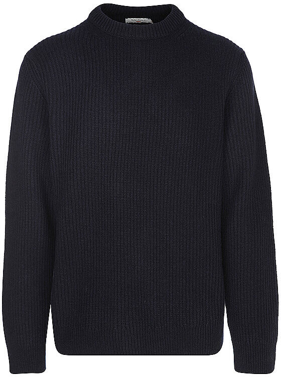 NUDIE JEANS Pullover AUGUST dunkelblau   L L