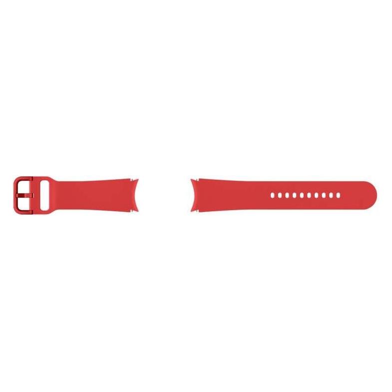 Samsung ET-SFR87LRE Galaxy Watch 4 44mm Sport Strap Red (Damage Package) (20 mm, Fluorelastomer, Metall) (57983129209)