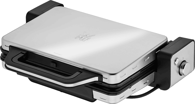 REACONDICIONADO Seminuevo Muy bueno Grill - WMF Lono Contact Grill, 2 en 1, y Sandwichera, 2100 W, placas, Antiadherente, Temp. Ajustable