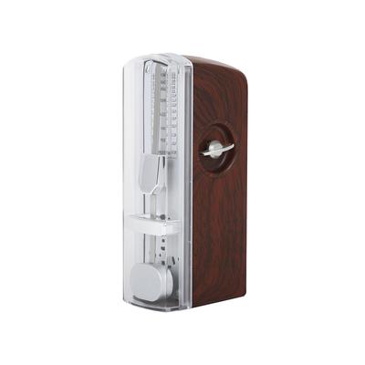 Mechanical Metronome For Guitar, Violin, Piano, Universal Small Size Rhythm Pendulum Practice Tool For Beginners burgundy