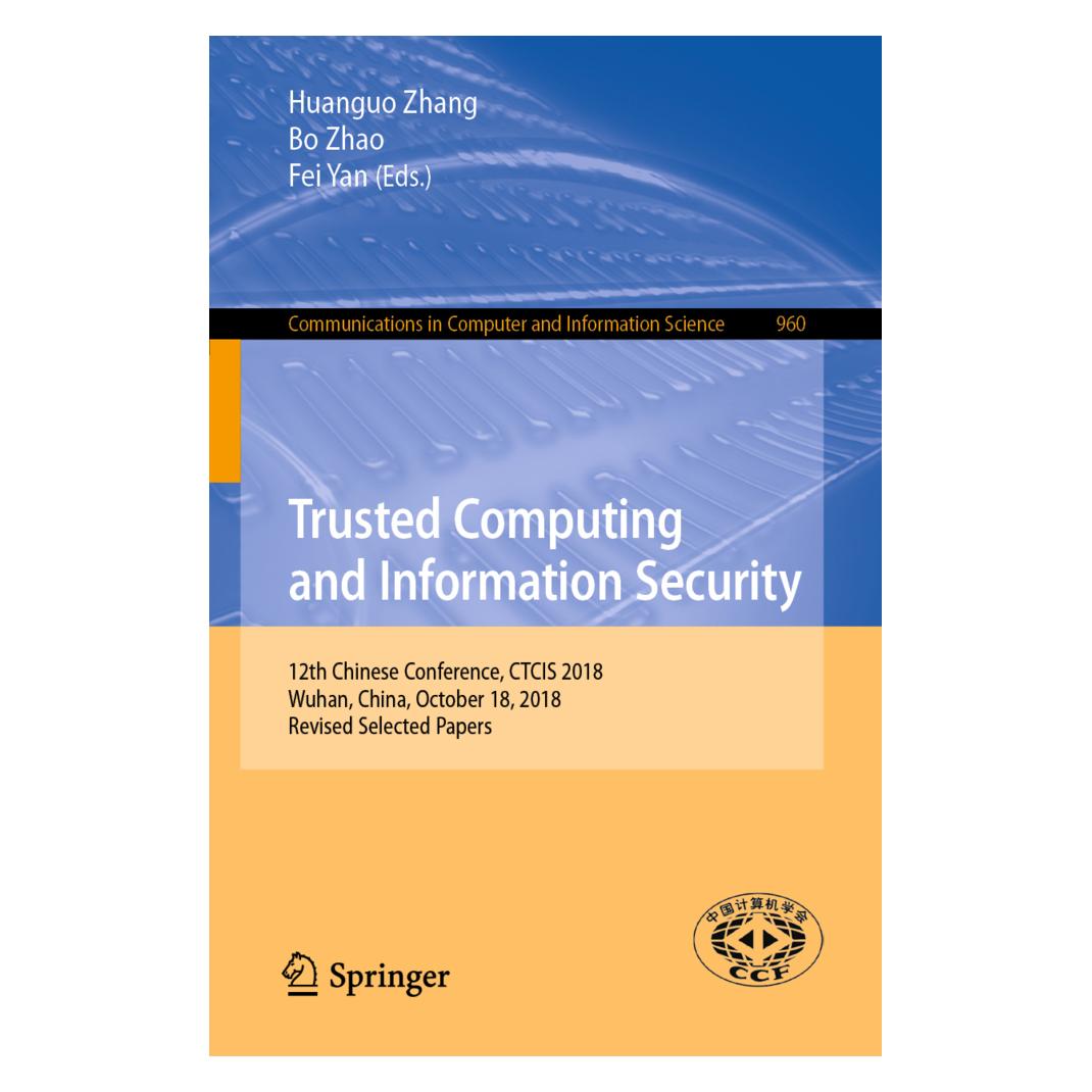 Springer Trusted Computing and Information Security (Englisch, Softcover, Bo Zhao, Fei Yan, Huanguo Zhang) (56038857)