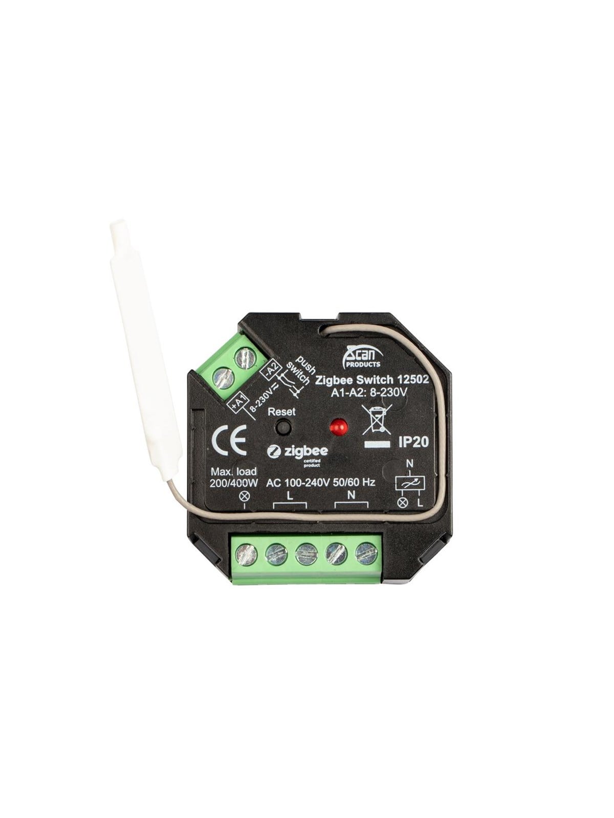 Scan Products Zigbee switch, 200W LED