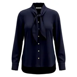Bluse Peter Hahn blau, 42